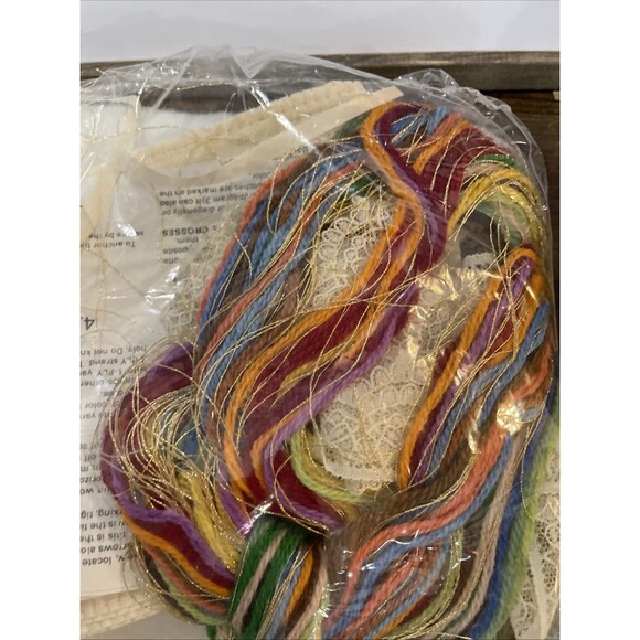 The Creative Circle 2424 Collection Counted Cross Stitch Kit 1984 Vintage Angels - Picture 7 of 11